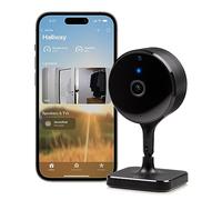 Eve Cam - Caméra intérieure Intelligente, résolution 1080p, Wi-FI, confidentialité absolue, HomeKit Secure Video, Notifications iPhone, Micro et Haut-Parleur, Vision Nocturne, Installation Flexible