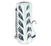 EVE CANDLES Bougie design faite à la main, décorative et sans odeur Ø9.5 x h22 cm, combustion longue de 126h, mèches en coton sans fumée. Idéale pour la décoration intérieure et comme cadeau