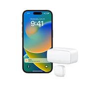 Eve Door & Window (Matter) - Capteur de contact pour portes et fenêtres, sécurité connectée, notifications, Apple Home, Alexa, Google Home, SmartThings, Nécessite un concentrateur