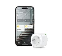 Eve Energy (Matter) - Prise intelligente, contrôle intelligent des appareils et des lampes, fonctionne avec Alexa, Apple Home, Google Home, SmartThings, Home Assistant, Nécessite un concentrateur