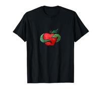 Eve était Encadrée Snake and Apple T-Shirt