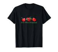 Eve était Encadrée Snake and Apple T-Shirt