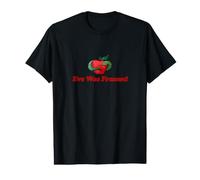 Eve était Encadrée Snake and Apple T-Shirt Graphique avec Valeur
