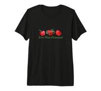 Eve était Encadrée Snake and Apple T-Shirt Haut de Gamme