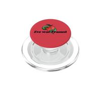 Eve était Une Illustration encadrée d'un Serpent et d'une Pomme PopSockets PopGrip pour MagSafe