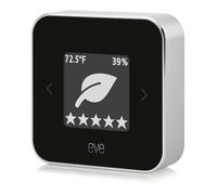 Eve Pièce : capteur de qualité de l'air pour surveiller la qualité de l'air (COV), la température et l'humidité, technologie Apple HomeKit, Bluetooth, filetage