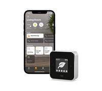 Eve Room (Apple Home) - Capteur de qualité de l’air intérieur pour la surveillance de la qualité de l’air (COV), de la température et du taux d’humidité, Bluetooth, Thread