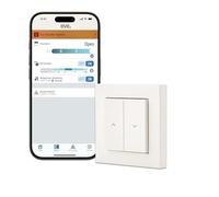 Eve Shutter Switch (Matter) : Contrôleur de Volet Intelligent pour Alexa, Apple Maison, Google, Smartthings, Home Assistant, Technologie Thread, Nécessite Routeur de Bordure Thread et fil de neutre
