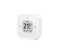 Eve Thermo Control (Matter) - Capteur & régulateur de température Thermo (Matter), Compatible avec Apple Maison, nécessite Apple TV 4K (2e gén/3e gén 128 Go), HomePod (2e gén) ou HomePod Mini
