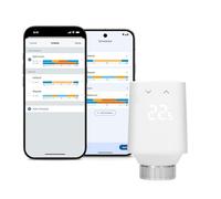 Eve Thermo (Matter, 5e gén) - Smart Thermostat Radiator Valve, Nouveau Design, Automatic Temperature Control, Alexa, Apple Home, Samsung SmartThings, Google Home, Nécessite Un concentrateur