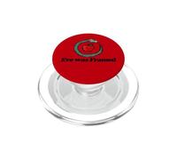 Eve Was Illustration encadrée Serpent et Pomme PopSockets PopGrip pour MagSafe