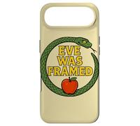 Eve Was Tableau encadré Serpent et Apple Adam et Eve Coque pour iPhone Air