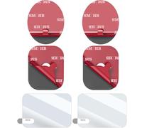EveBeaty Pastilles adhésives compatibles avec Nextbase, patins de montage double face robustes pour pare-brise - Prise en main sûre et antidérapante - Installation et retrait faciles - Compatible avec