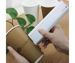 EVEBOT Food-Grade Portable PrintPen,Disposable Tattoo Printer WiFi Connection,Replaceable Ink Cartridge, Simple to Change, Skin-Friendly Ink (PrintPen+Skin Friendly Navy Blue)