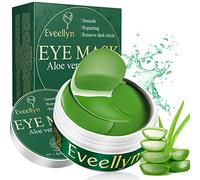 Eveellyn Patch Yeux, Patch Anti Cernes Hydratant Anti-âge à L'aloe Vera Naturell, Réduit les Cernes, Poches, Pattes d'Oie et Rides 60 pièces
