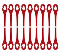 EVEHAP 100 pièces lames de rechange compatibles avec coupe bordure IKRA IART 2520, lames en nylon pour IAT 20-1M