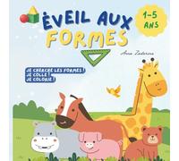 Éveil aux formes: Colle, joue et colorie • Apprentissage des formes (rond, carré, triangle)