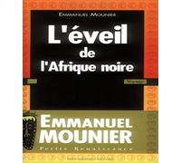 EVEIL DE L AFRIQUE NOIRE