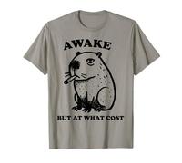 Éveillez-Vous, mais à Quel Prix ? - Smoking Capybara T-Shirt