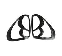EVEKHAHHRB Antibrouillard Grille Cache Couvercle De Feu Arrière ABS pour L200 pour Triton 2006 - 2014 Pièces Voiture Capot De Feu Arrière Cache Phare(Black)