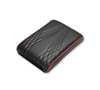 EVEKHAHHRB Boîte Accoudoir Accoudoir Central De Voiture avec Sac De Rangement Coussin Protection en Éponge pour Ranger T9 pour Rapotr(A-Red Edge)