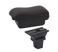 EVEKHAHHRB Boîte Accoudoir Accoudoir Intérieur De Voiture pour Tracker pour Trax pour Holden Boîte De Rangement Accessoires De Remplacement Dédiés(A Red Line No USB)