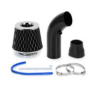 EVEKHAHHRB Entrées Filtre À Air Universel 3 "76mm Tuyau D'admission Froide Kit D'induction Turbo Cône Aluminium JR-AIT28 + Performance IMK14 Tuyau D'Admission d'air(Set)