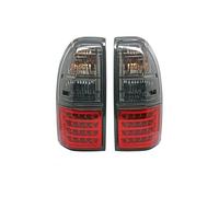EVEKHAHHRB Feux Arrière Gauche 1 Paire Feux Arrière LED Pour Prado Pour Land Pour Cruiser 90 1997-2002 Clignotants Feux Stop Et Antibrouillard Feux Arrière(Gray Red)