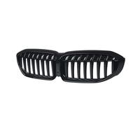 EVEKHAHHRB Grilles Calandre Avant pour SÉRIE 3 G20 G21 2019+ Grille Grille Rein Avant Noir Brillant Barre Simple