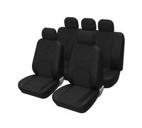 EVEKHAHHRB Housses De Siège Auto Universelles pour Ford pour Fusion 5 Places Compatibles avec Airbags Latéraux Protections Tout Compris Toutes Saisons Housse Siege Voiture(Black Full Set)