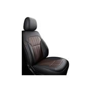 EVEKHAHHRB Housses Siège Housses De Siège Auto en Cuir Personnalisées pour Focus pour Fiesta pour Mondeo Mk4 pour Ranger pour Mustang pour Kuga(1Pcs-Balck Coffee)