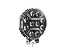 EVEKHAHHRB Phare Avant Feu Antibrouillard Rond Pour Tracteur Pour Camion 4x4 4WD 12V 24V Voiture 9 Pouces Jaune Et Blanc Led DRL Accessoires Pour Tout-terrain Feu Avants(1PCs 7inch Welcome)