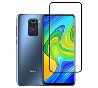 Evelatus Full Cover 2.5D Verre Xiaomi Redmi Note 9 Antistatique / Colle Japon Noir