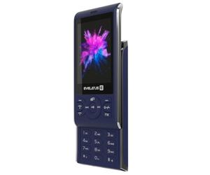 Evelatus Myriad Bouton Curseur Téléphone Mobile avec Double Sim Radio Mp3 Caméra Bleu Nuit