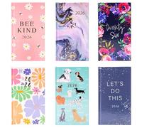 evelay evelay Agenda semainier 2026 annuel fin Marbre violet