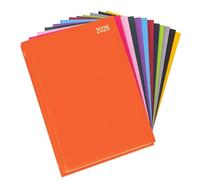 evelay evelay Agenda semainier 2026 avec couverture rigide pour école, maison, bureau ou usage personnel Format A4 Orange Format A4