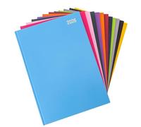 evelay evelay Agenda semainier 2026 avec couverture rigide pour école, maison, bureau ou usage personnel Bleu ciel Format A4