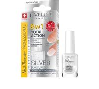 Eveline 8 In1 Total Action Intensive Nail Conditioner Silver Shine 12ml