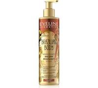 Eveline Brazilian Body Moisturizing And Bronzing Body Balm Crème pour le corps pour une peau du visage unifiée et éclaircie 200 ml