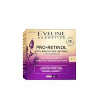 Eveline Cosmetics Bakuchiol Pro-Retinol Crème anti-gravité 70+ avec acide hyaluronique et champignon Chaga | Réduction des rides en profondeur et régénération de la peau | Végétalien hypoallergénique