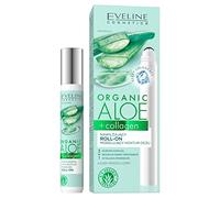 Eveline Cosmetics Organic Aloe+Collagen roll-on yeux pour un effet naturel 15 ml