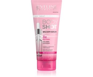 Eveline Cosmetics Body Shot 3x Peptides baume régénérant pour peaux très sèches 200 ml
