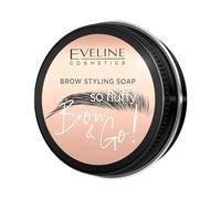 Eveline Cosmetics - Brow & Go! Savon de coiffage des sourcils, savon pour sourcils, fixation des sourcils, formule forte, effet de lamination des sourcils - 25 g