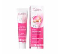 Eveline Cosmetics Crème Ultra-Douce Just Epil pour l'Épilation des Zones Sensibles avec Aloe Vera et Protéines de Soie