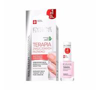 Eveline Cosmetics Vernis à ongles fortifiant pour ongles faibles et abîmés Kératine 12 ml