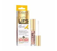 Eveline Cosmetics Oh! My Lips Gloss à lèvres plumping à l'acide hyaluronique et au venin d'abeille, volume instantané en 5 minutes, enrichi en technologie VOLUME MAXIMIZE, huiles nourrissantes et