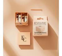 Eveline Cosmetics Eveline Cosmetics - Taille-crayons Double avec Réservoir et Nettoyeur pour Crayons Standard et Jumbo