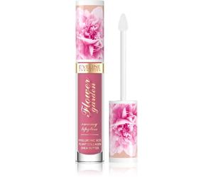 Eveline Cosmetics Flower Garden brillant à lèvres crème à l'acide hyaluronique teinte 03 Magnolia Charm 4.5 ml