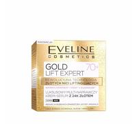 Eveline Cosmetics Gold Lift Expert crème raffermissante à l'or 70+ 50 ml