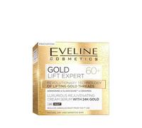 Eveline Cosmetics Gold Lift Expert luxueux sérum de crème raffinante avec or 24k, jour et nuit, 60+, 50 ml